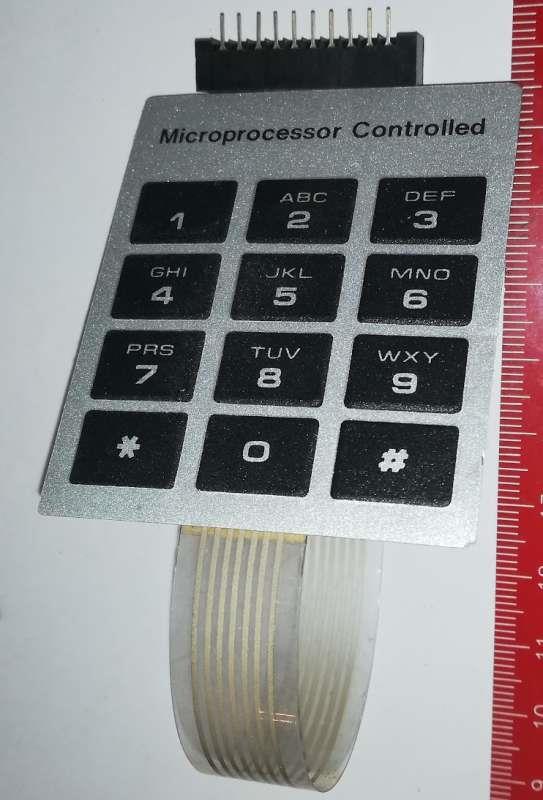 membránová klavesnice, nepoužitá  .. cena na dotaz / price on request