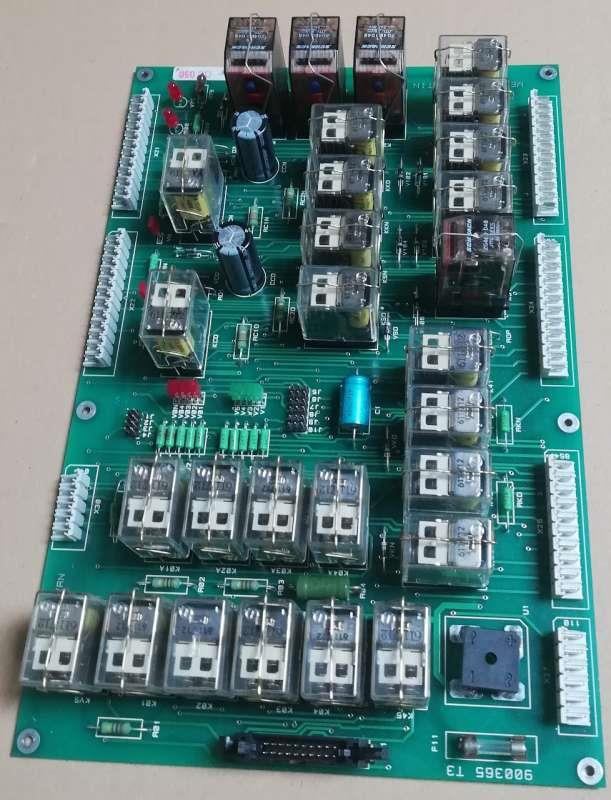 reléová deska, MEZservis Vsetín E149 3VRN 900365 03 A 0  .. cena na dotaz / price on request