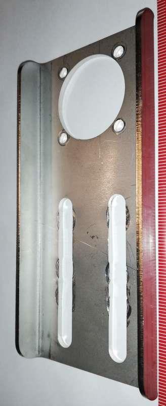 kovový držák pro kamery  HF25SA-1, GRAS-50S5M-C,  a pod, 120x55x12mm