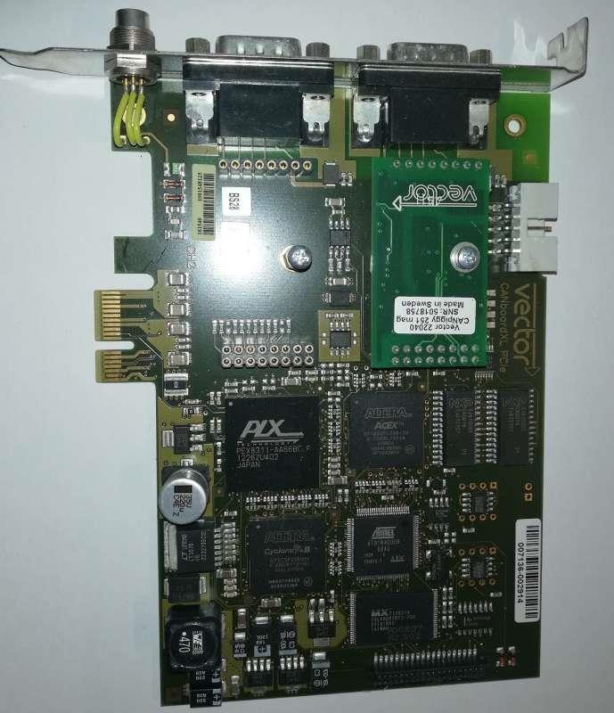 vector CANboardXL PCIe + CANpiggy 251mag .. cena na dotaz / price on request
