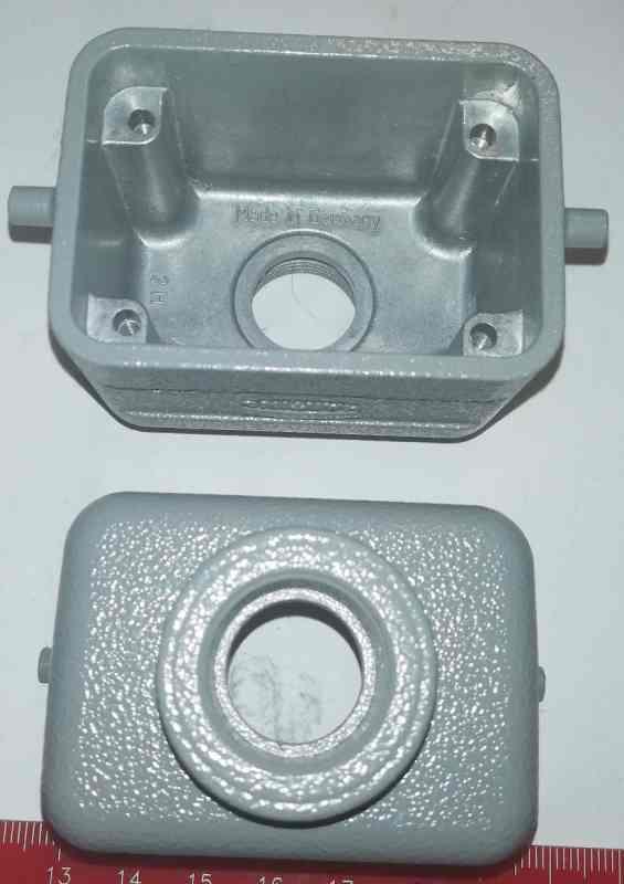 krytka HARTING HAN 40x60mm,  neurčený typ