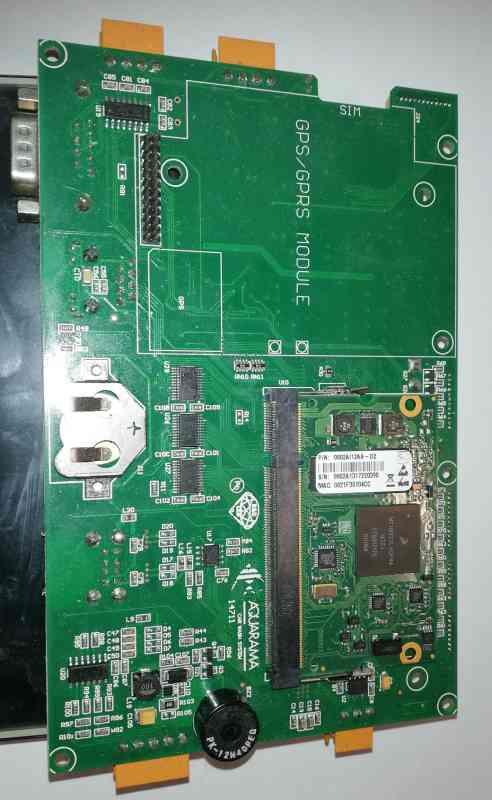 není skladem - procesorová deska AQUARAMA s displajem, netestováno, na ND