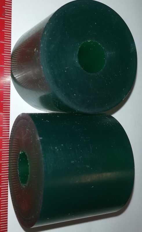 tlumicí prvek 40x35x12mm - 35mm výška, 40mm průměr, 12mm průchod