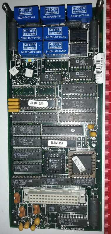 není skladem - osazená deska na ND (PP15653) s 7x relé MEDER + 24xIO