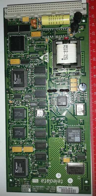 osazená deska na ND (PP15654) s XC3042A x 2, a další IO