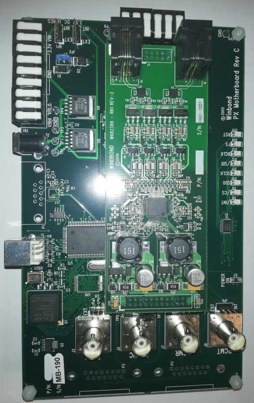 osazená deska WINBOND na rozebrání, na náhradní díly