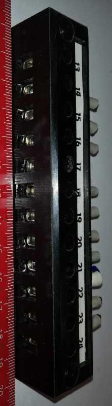 svorkovnice 12pin, starší typ