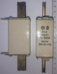 pojistka PH0 100A 500V