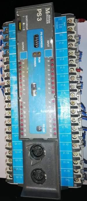 Moeller PS3-DC-EE 24Vdc - Programmable Logic Controller (PLC), použitý  .. cena na dotaz / price on request