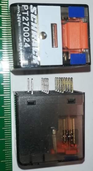 Schrack PT270024 univerzální paticové relé