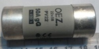 pojistka PV22 50A, 22x58