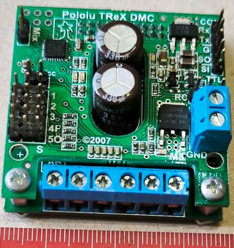 Pololu TReX Dual Motor Controller DMC01