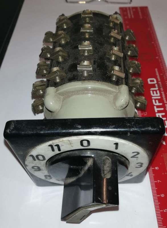 přepínač silový Př412C/C5 - 12 poloh  .. cena na dotaz / price on request