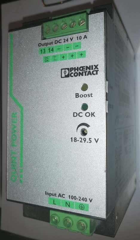 Phoenix Contact QUINT-PS/1AC/24DC/10 Rail mounted PSU (DIN) 24 V DC 10 A 240 W