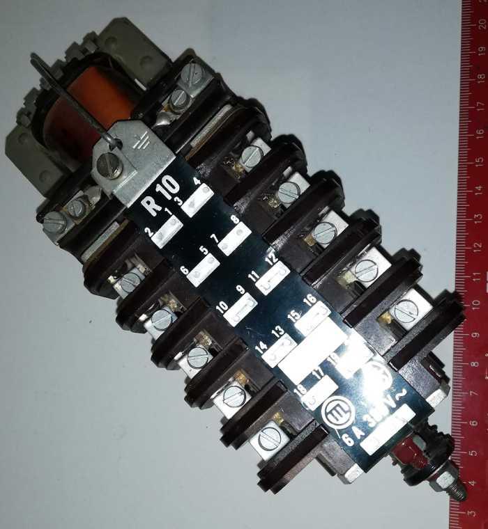 stykač R10-123,  24V/50Hz  .. cena na dotaz / price on request