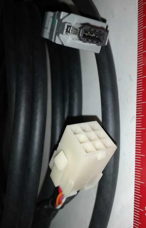 R88A-CRGA005CR-E - Encoder Cable, 5 m Length, G-Series Servo Motor, with Standard Connector