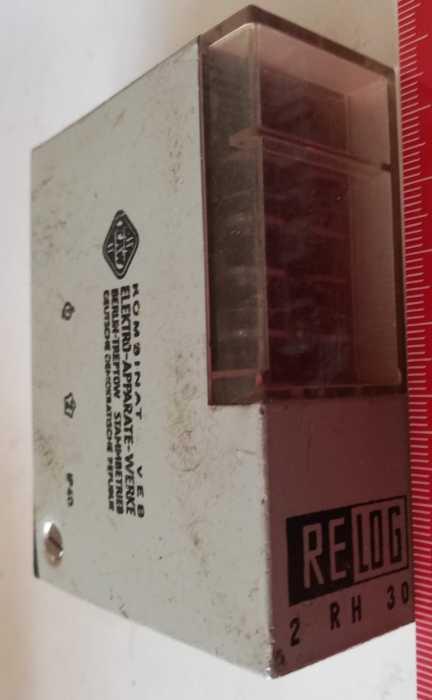 relé RELOG 2RH30   42V 50Hz .. použitý/used  .. cena na dotaz / price on request
