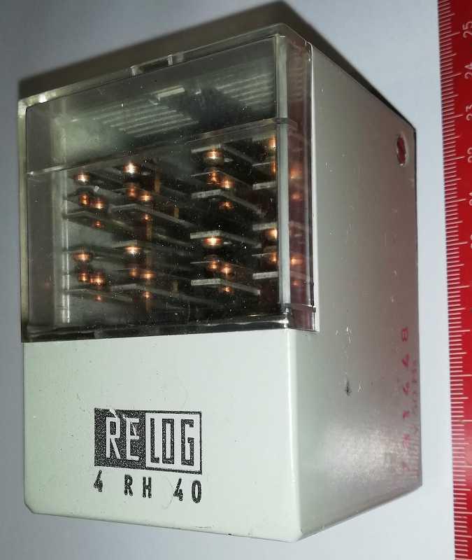 relé RELOG 4RH40 220V 50Hz  .. cena na dotaz / price on request
