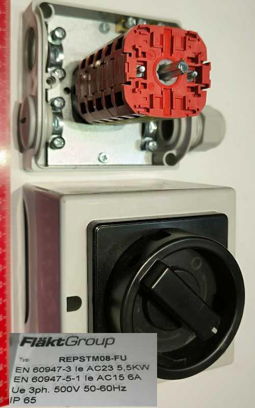 REPSTM08-FU - přepínač v krabičce