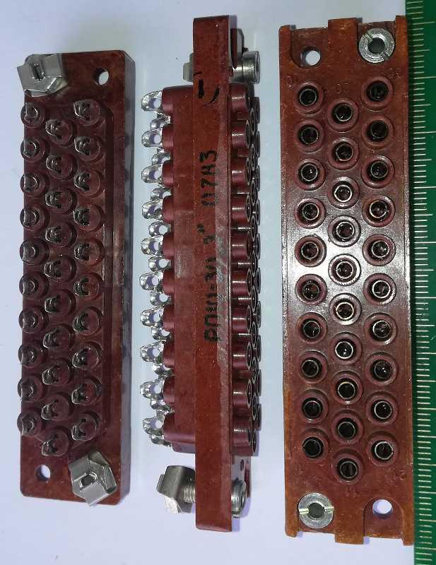 konektor RP10-30Z ( РП10-30З )  .. cena na dotaz / price on request