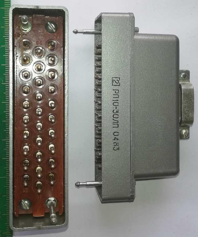 konektor RP10-30LP ( РП10-30ЛП )  .. cena na dotaz / price on request