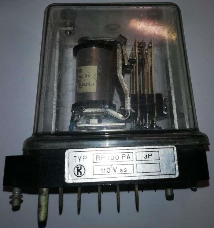 relé RP100PA 110Vss 3P   .. cena na dotaz / price on request