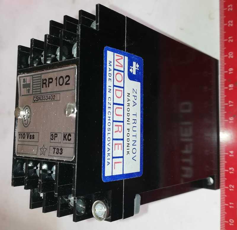 RP102KC - 110Vss 3P, nové, nepoužité  .. cena na dotaz / price on request