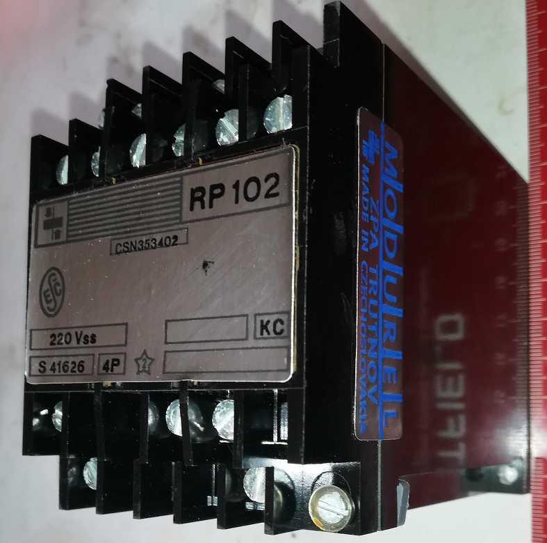 RP102KC - 220Vss 4P, nové, nepoužité  .. cena na dotaz / price on request