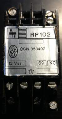 RP102 KC - 12Vss S9  .. cena na dotaz / price on request