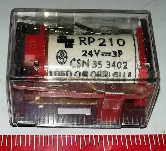 relé RP210-24Vss-3P  nové, originál zabalené   .. cena na dotaz / price on request
