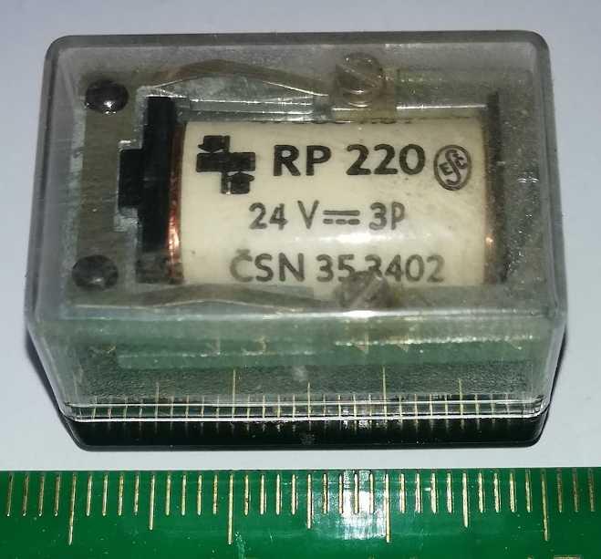 relé RP220 24Vss 3P  .. cena na dotaz / price on request