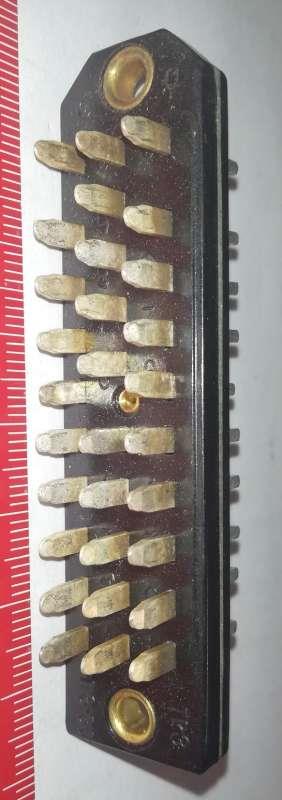 RP3-30 ( РП3-30. СССР ) konektor samec, pájený  .. cena na dotaz / price on request