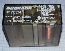 relé RP310524 - 24V-50Hz