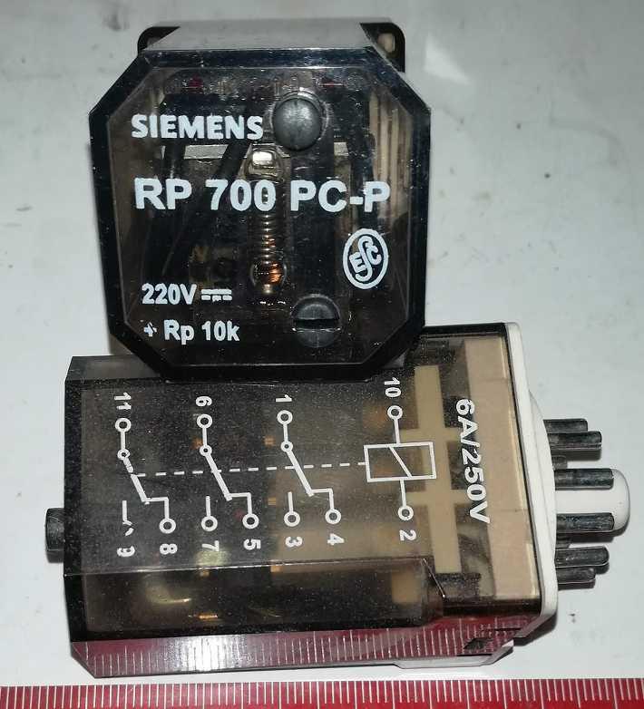 relé RP700PC-P 220Vss 3P   .. cena na dotaz / price on request