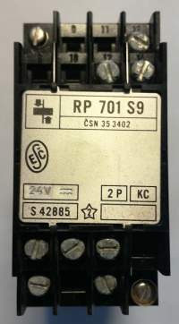 RP701 S9 2P KC 24Vss nový   .. cena na dotaz / price on request