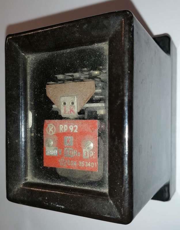 relé RP92K 380V 50Hz 3P z demontáže  .. cena na dotaz / price on request