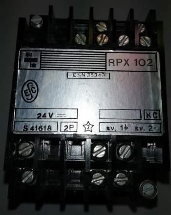 RPX102KC - 24Vss 2P - relé 24V  .. cena na dotaz / price on request