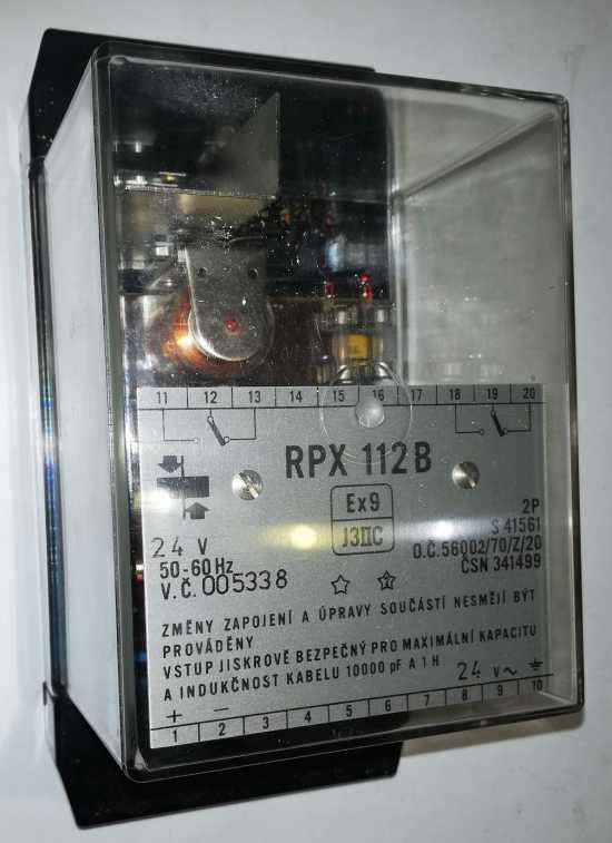 RPX112B 24V 50-60Hz 2P .. cena na dotaz / price on request
