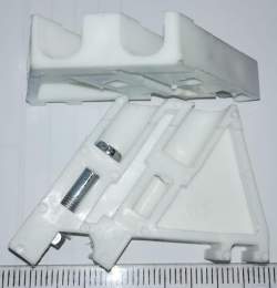 není skladem - svorka koncová RSA L-35 bílá .. balení 30ks za90Kč