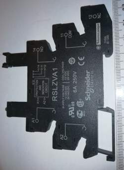RSLZVA1 - Patice - šroubové svorky s LED a ochrana obvodu - 12 - 24 V  .. cena na dotaz / price on request