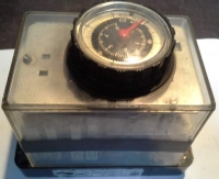 RVM-6 (?PBM-6?), 220V 50Hz časové relé 0,6s-6h,  starší   .. cena na dotaz / price on request