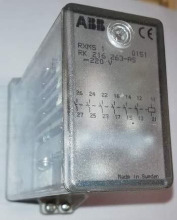 RXMS1 220Vdc relé ABB .. cena na dotaz / price on request