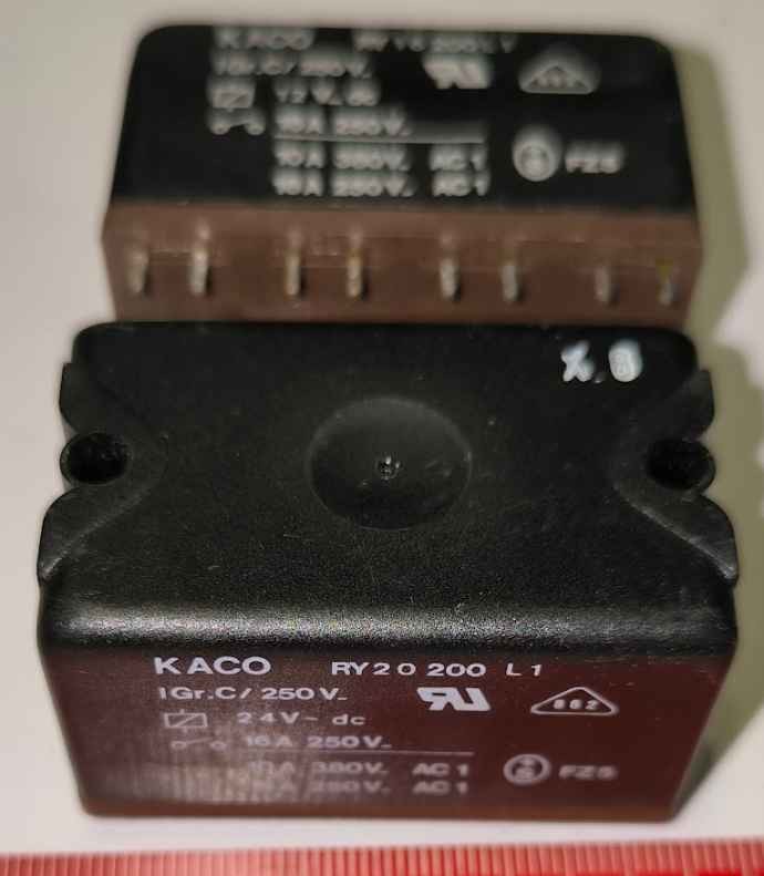 relé RY20200L1-24V KACO .. cena na dotaz / price on request