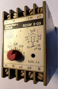 RZAW 2-03 ,  0,05 .. 1s, z demontáže .. cena na dotaz / price on request