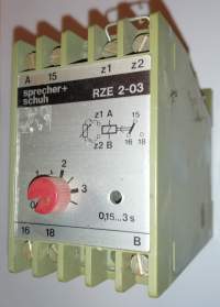 RZE 2-03 sprecher-schuh -  0,05 .. 1s, z demontáže .. cena na dotaz / price on request