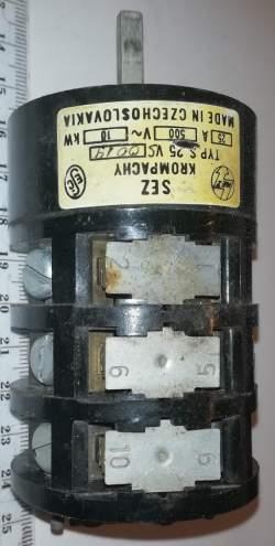 SEZ typ S25-VS0019 - 25A, 500V  .. cena na dotaz / price on request