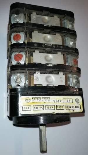 přepínač S63V03 ..  cena na dotaz / price on request