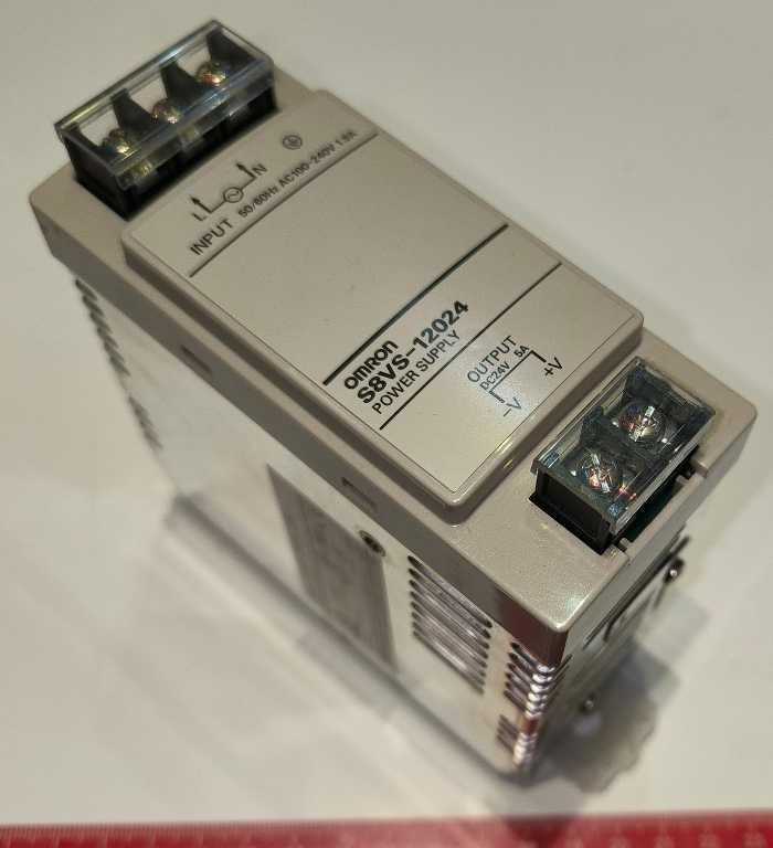 S8VS-12024-ED2 - power supply OMRON 24Vdc 5A  .. cena na dotaz / price on request