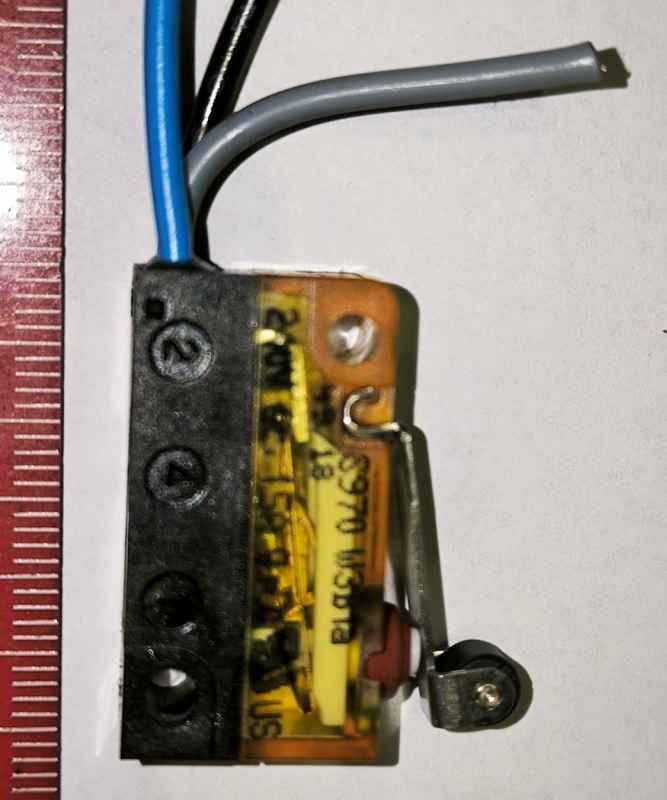 S970 W3B1a - Schaltbau GmbH Snap-action Switch, Pushbutton (Standard), s packou,  krátké vývody   .. cena na dotaz / price on request