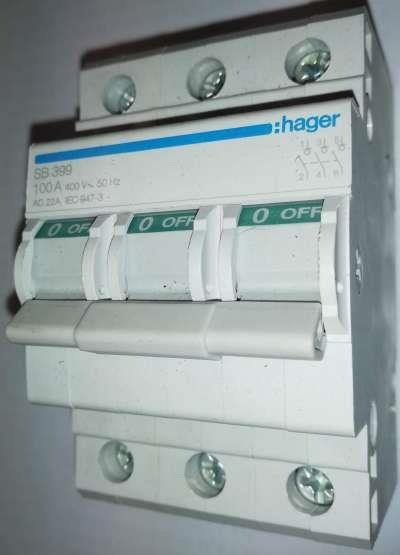 SB399 -  VYPÍNAČ 3 PÓL. 100A  .. cena na dotaz / price on request